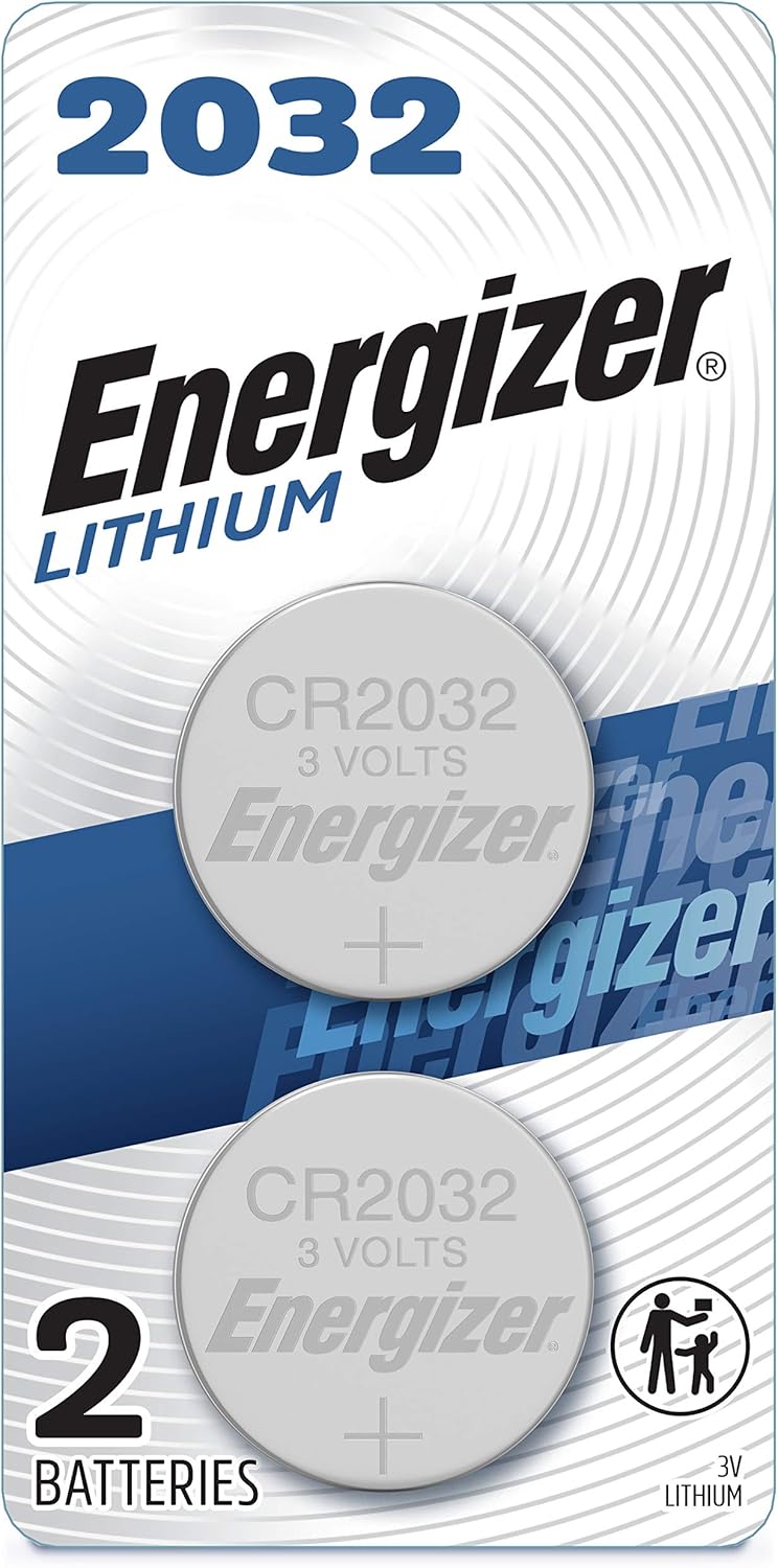 Energizer 3V Batteries, 3 Volt Battery Lithium Coin, 2 Count