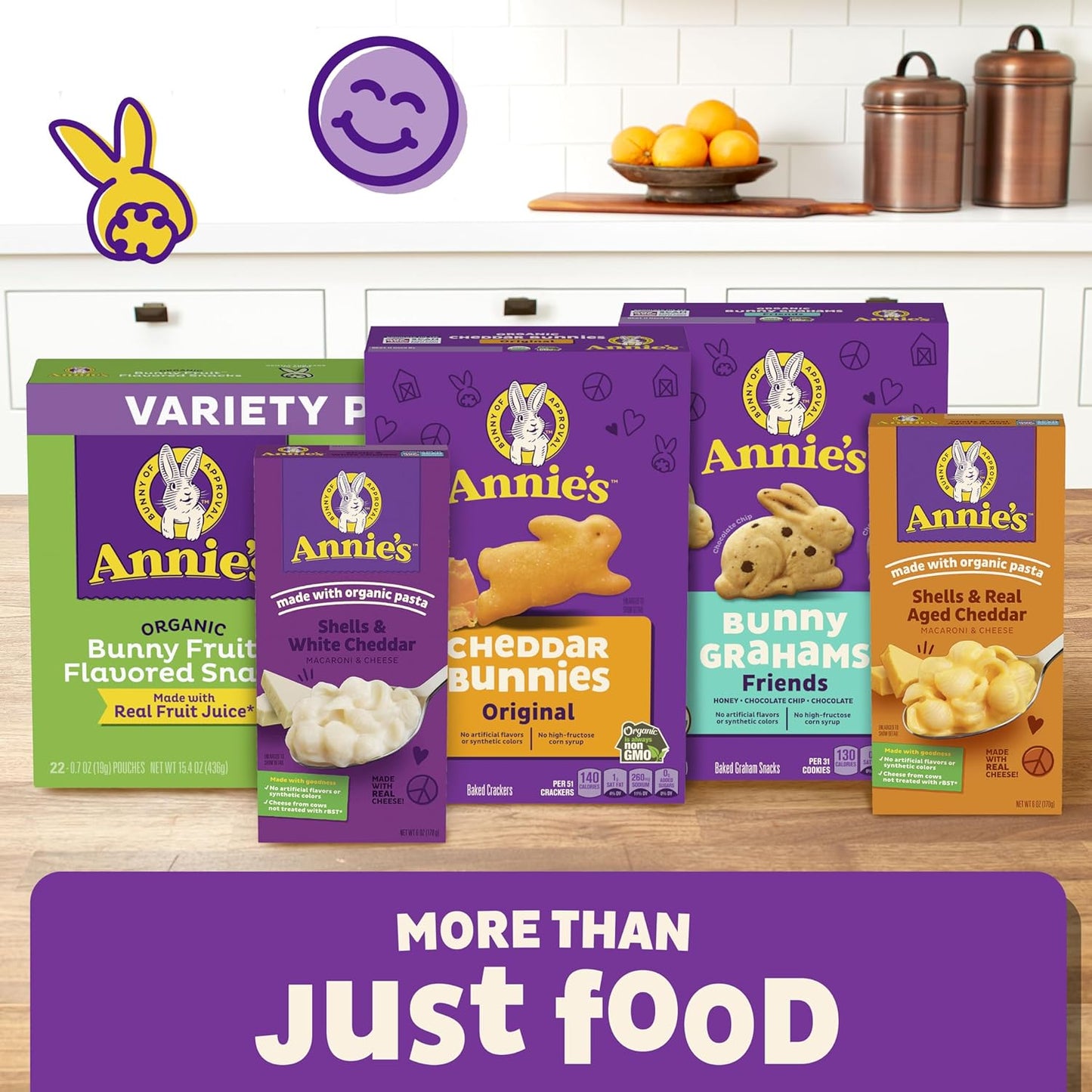 Annie's Organic Bunny Graham Snacks, S'mores, 7.5 oz. Box