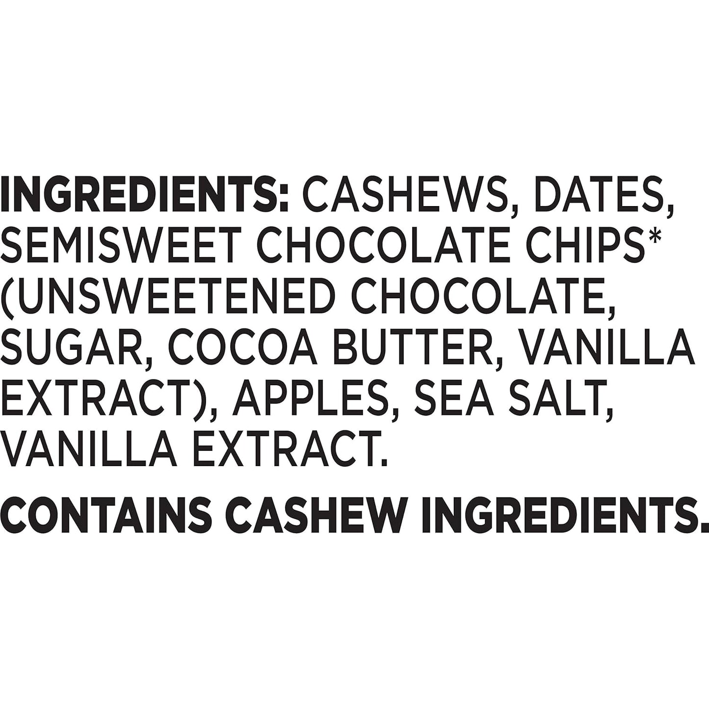 Larabar Chocolate Chip Cookie Dough Mini Bars, Gluten Free Vegan Bar, 20 ct