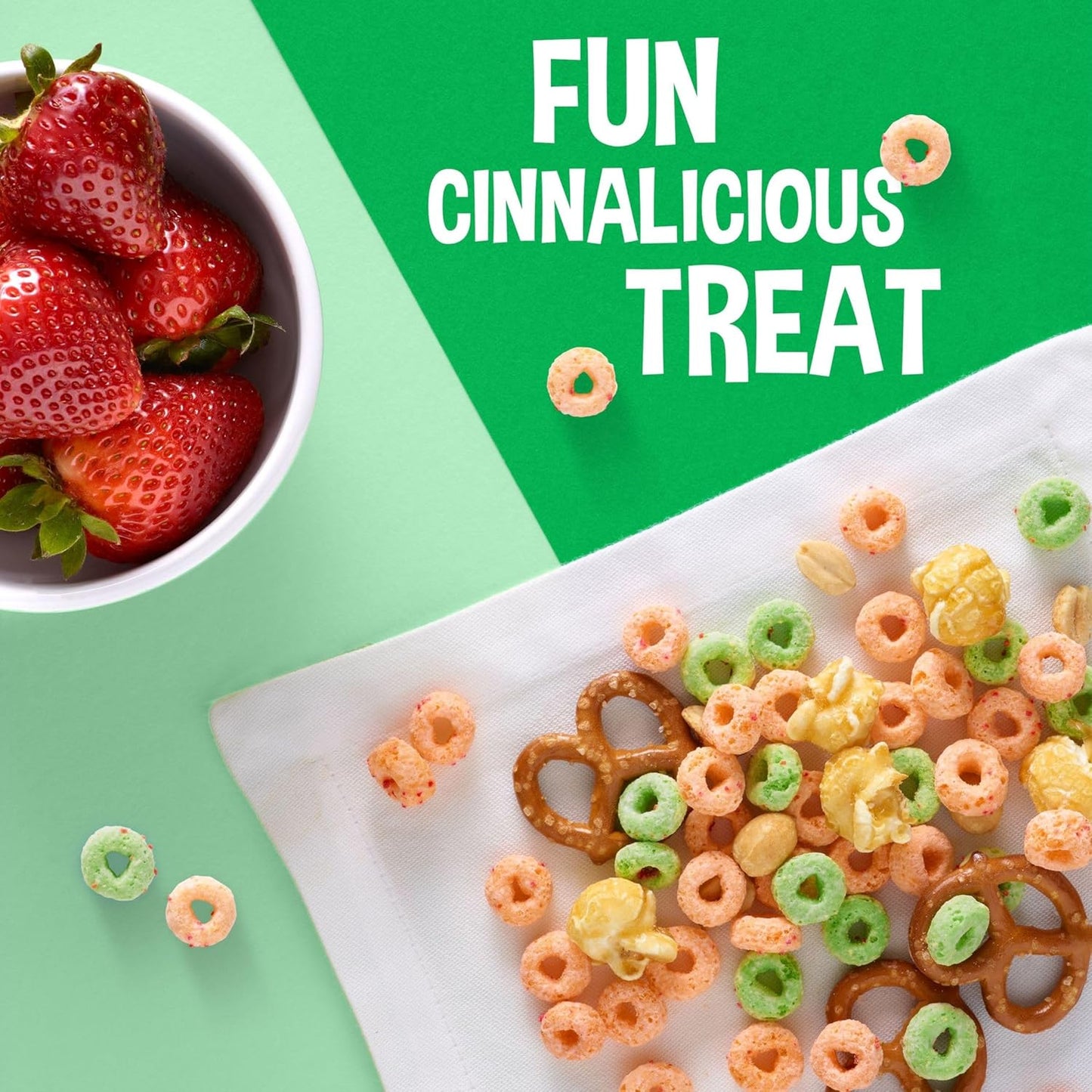 Kellogg's Apple Jacks Breakfast Cereal Cups, Kids Cereal, Family Breakfast, Original, 1.5oz Cup (1 Cup)