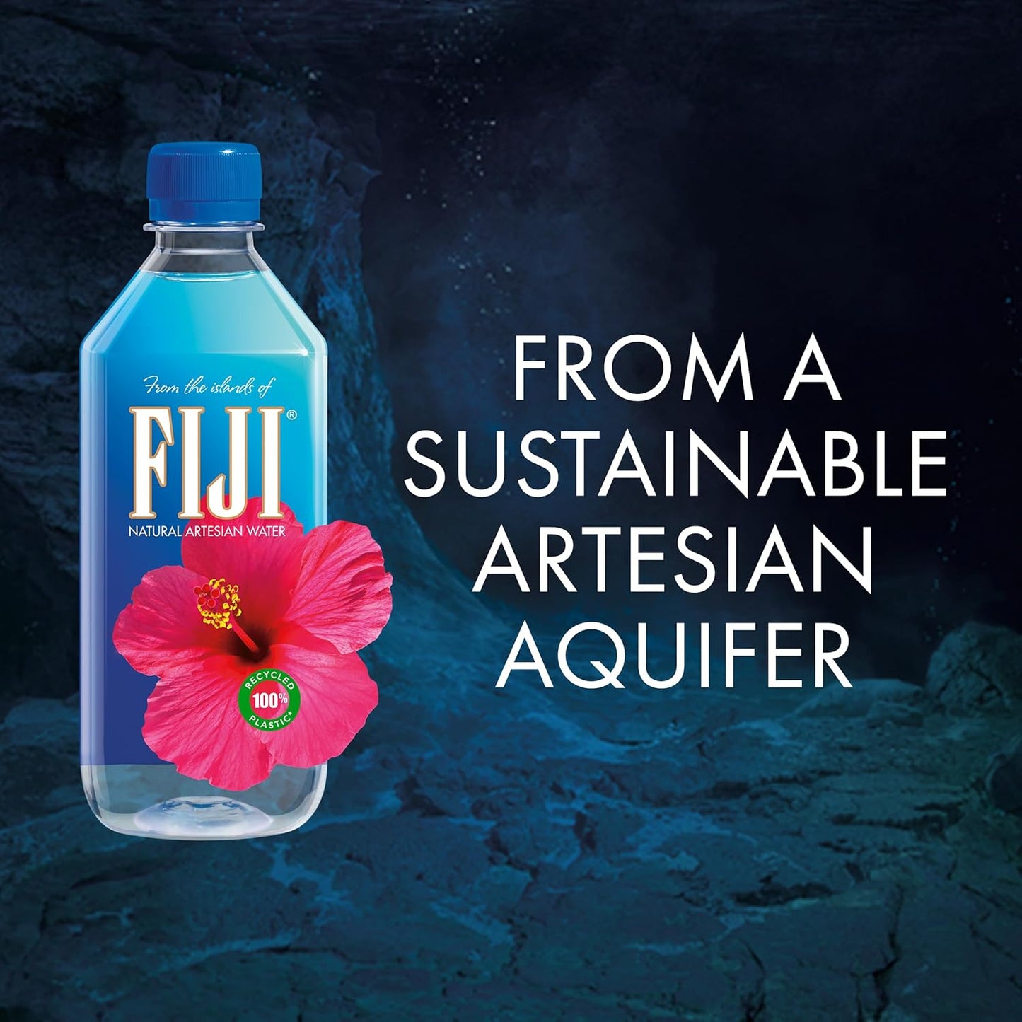 FIJI Natural Artesian Bottled Water 500 mL / 16.9 Fl Oz, 6 Count (Pack of 4)