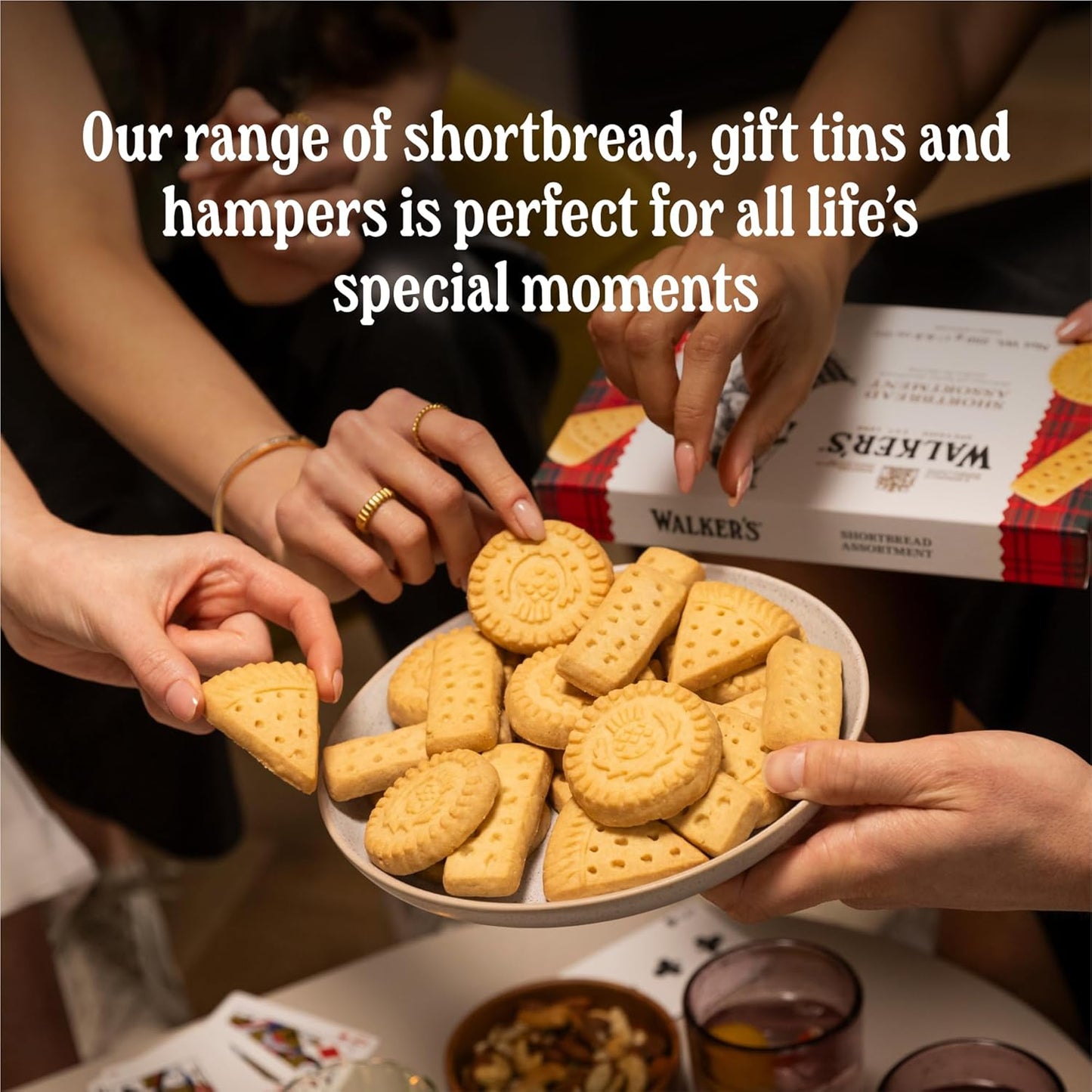 Walker’s All-Butter Shortbread Fingers - 2-Count Snack Packs (Pack of 24) - Authentic Shortbread Cookies from Scotland