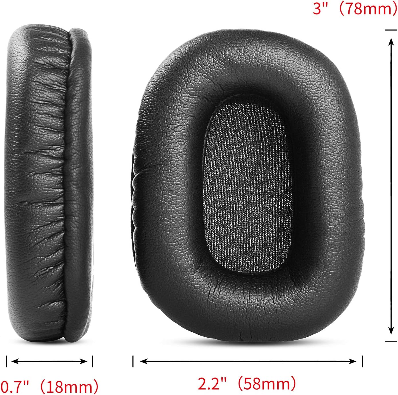 Ear Pads Replacement B450-XT Microphone Foam Compatible with VXI Blueparrott B450-XT B450XT Bluetooth Headset Mod Kit Ear Cushions Cups (Ear Pads + Microphone Foam)
