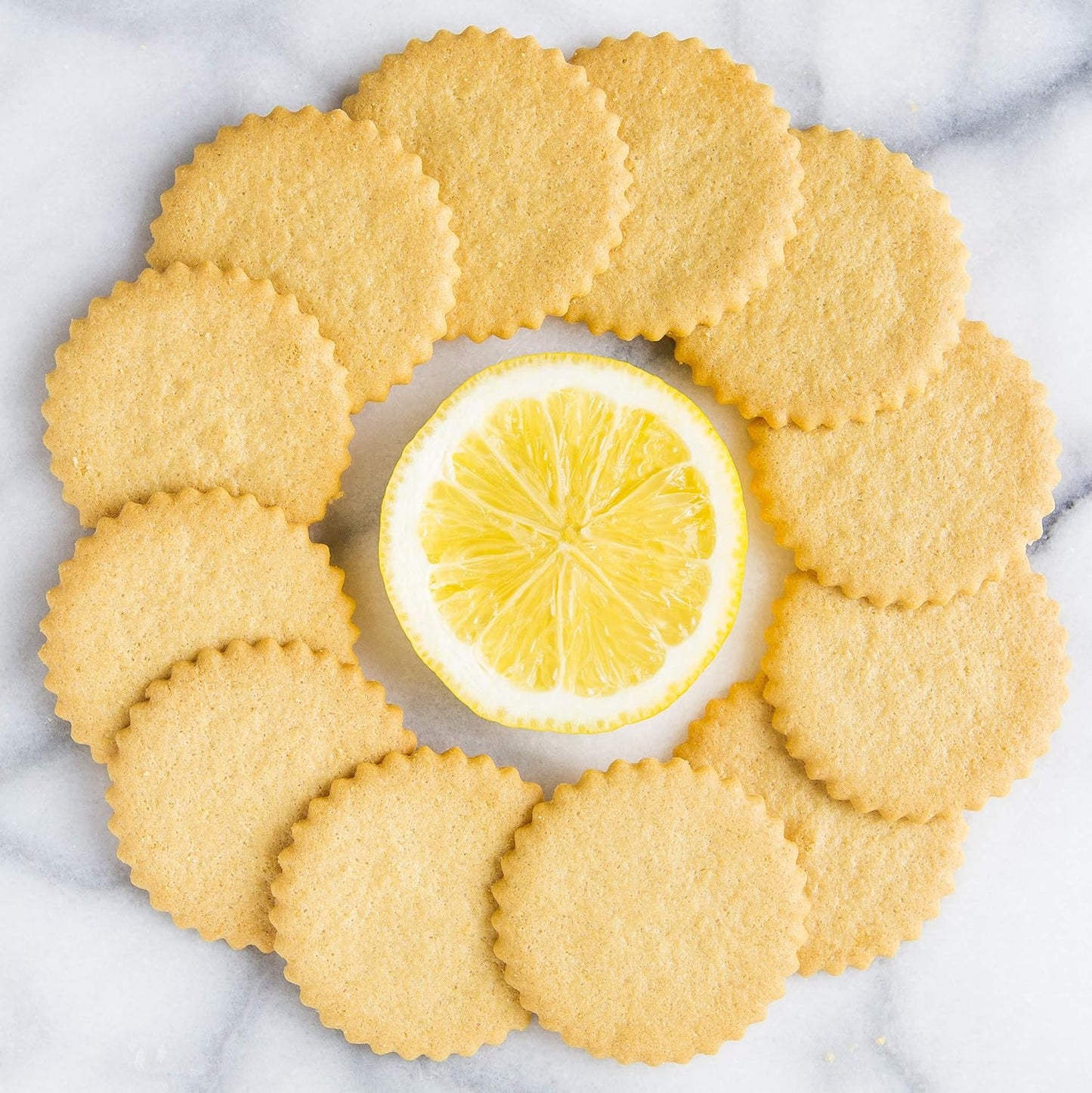 Dewey's Bakery Meyer Lemon Cookie Thins | No Artificial Flavors, Synthetic Colors or Preservatives | Baked in Small Batches | 9oz (Pack of 1)