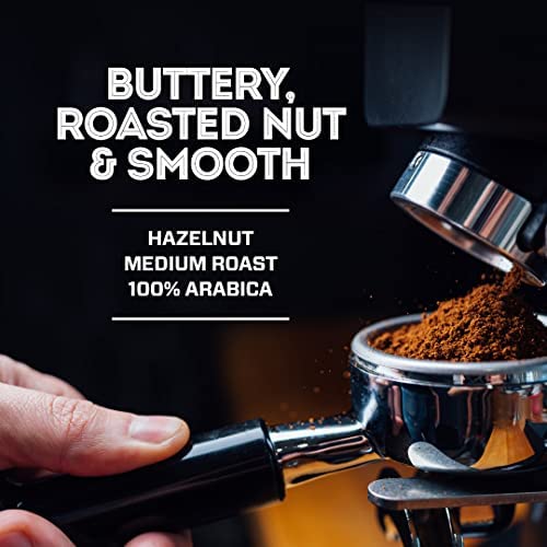 Eight O'Clock Coffee Hazelnut, 30 Ounce (Pack of 1), Medium Roast, Ground Coffee, Buttery, Smooth & Nutty, 100% Arabica