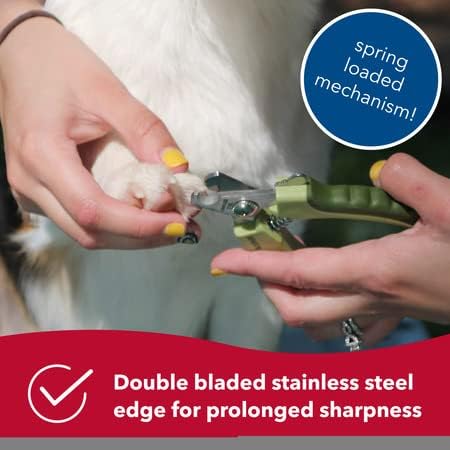 Coastal Pet Safari Professional Dog Nail Trimmer - Dog Nail Clippers for Grooming - Dog Claw Care for Small & Large Dogs - Nail Trimmer - Pet Supplies for Dog Grooming - Standard, 5" x 1.5"