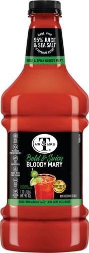 Mr & Mrs T Bold & Spicy Bloody Mary Mix, 1.75 Liter Bottle