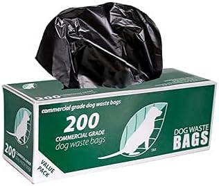 2,000 Commercial Grade, non-branded, Dog Waste Station Refill Roll Bags - 40% Thicker competitor brands roll bags - Fits Any Dog Waste Station - 10 rolls of 200 bags
