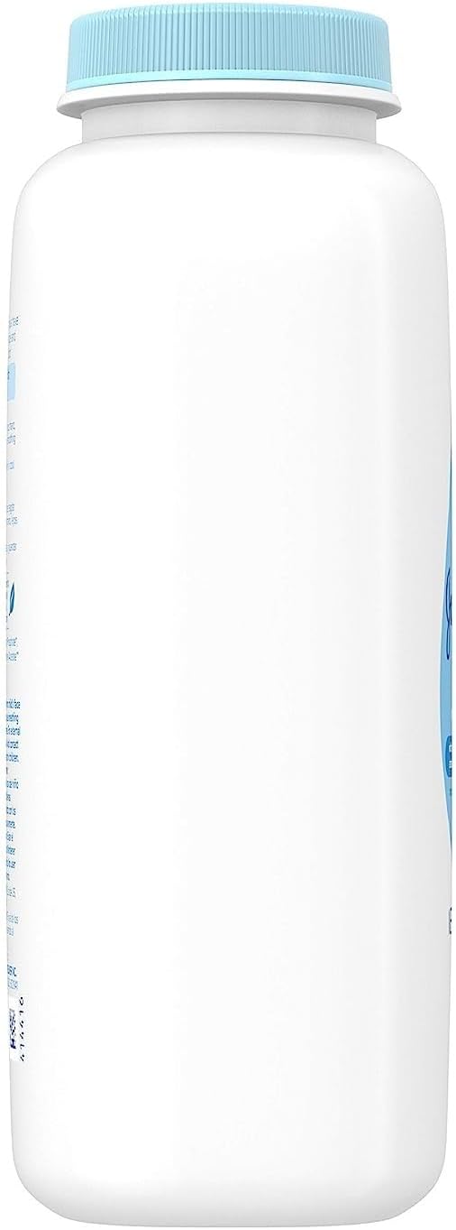 Johnson's Baby Powder with Naturally Derived Cornstarch Aloe & Vitamin E, Hypoallergenic, 9 oz