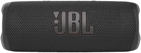 JBL FLIP 6 Waterproof Portable Speaker Bundle with gSport Carbon Fiber Case (Black)