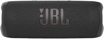 JBL FLIP 6 Waterproof Portable Speaker Bundle with gSport Carbon Fiber Case (Black)