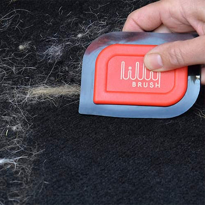 Lilly Brush Mini Pet Hair Detailer | Reusable Fur Remover for Car Interior, Carpet, Couch & Furniture