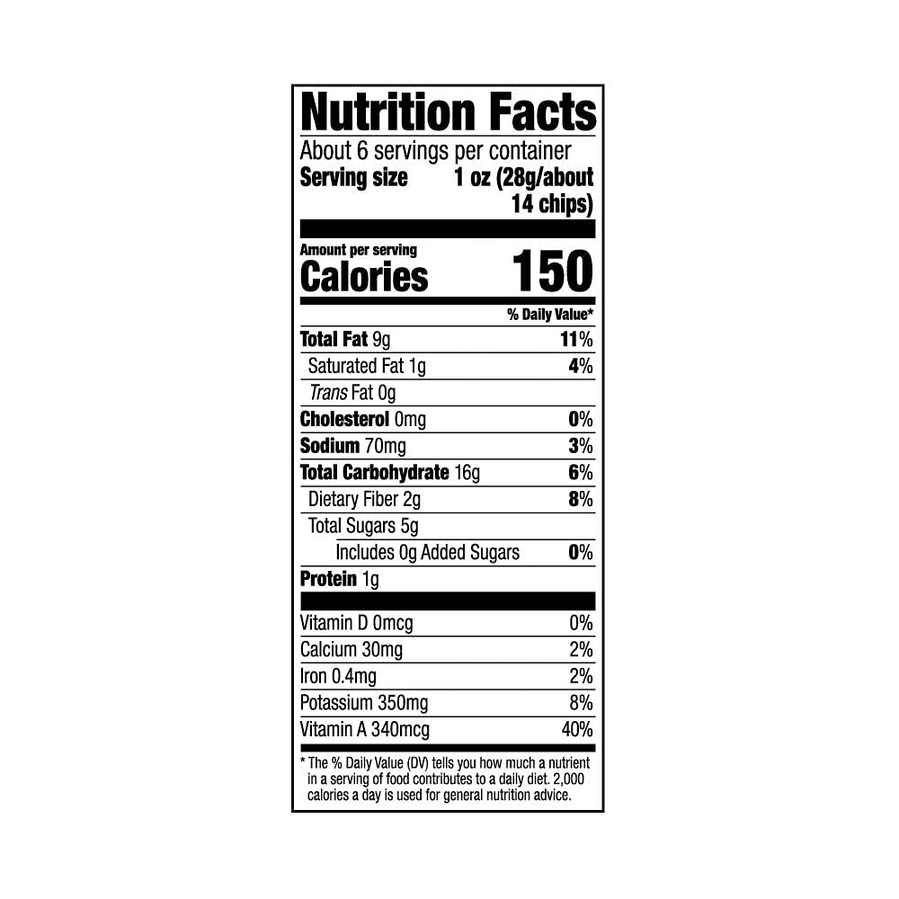 Amazon Brand, Aplenty Sweet Potato Chips, 5.75 Oz
