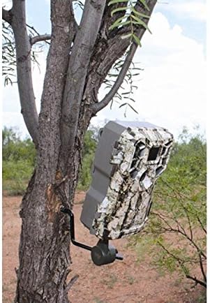 HME Economy Trail Camera Holder with 360-Degree Camera Head Compact Sturdy Design Easy Installation Versatile Compatibility
