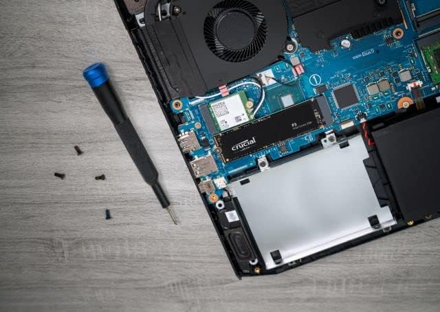 Crucial P3 500GB PCIe Gen3 3D NAND NVMe M.2 SSD, up to 3500MB/s - CT500P3SSD8