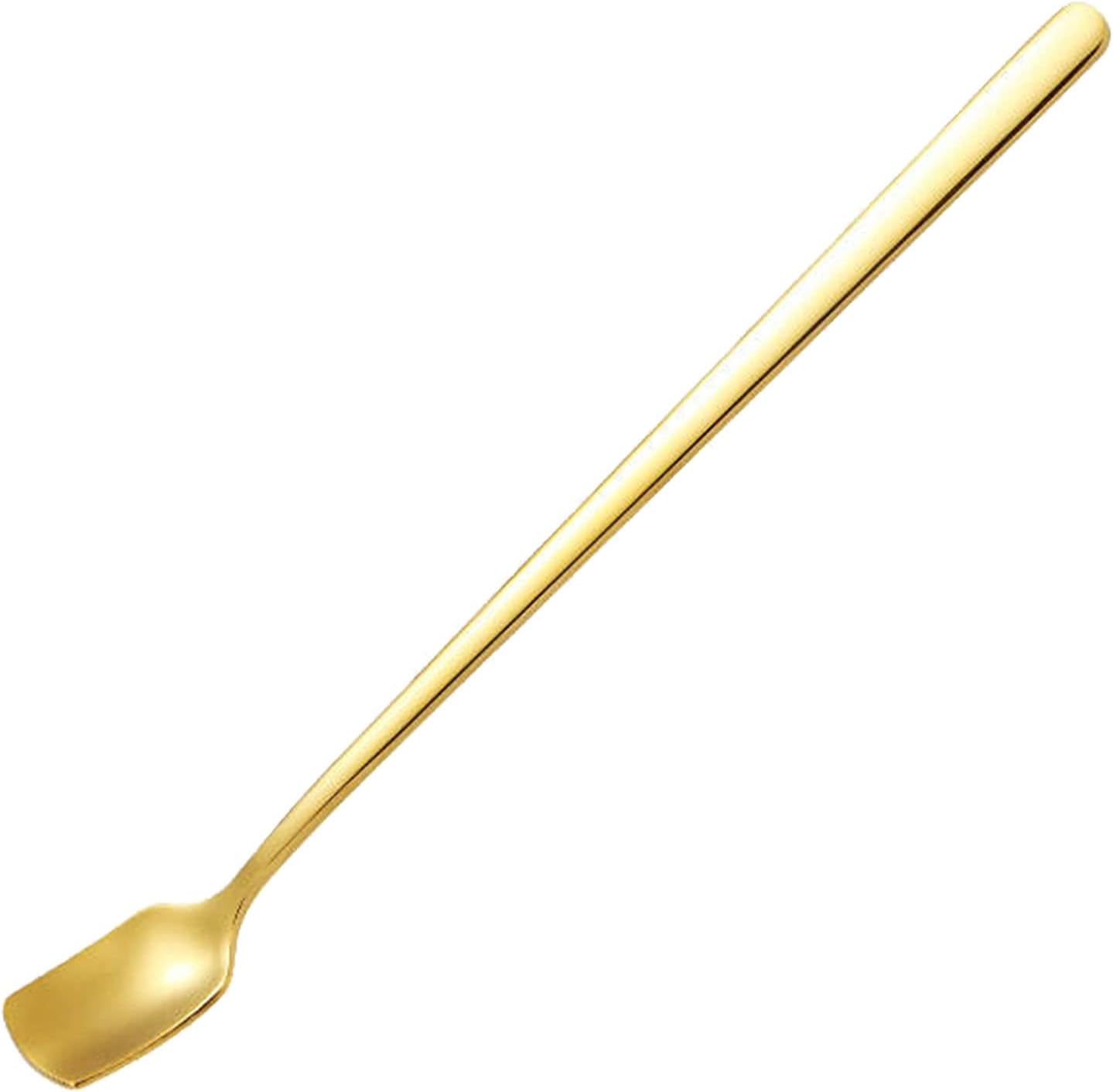 Trader Vic's Combo Pack Tom & Jerry Batter and Hot Buttered Rum Batter 2-Pack 1 Each with Gold Stainless Steel Stirring Spoon (3-Pc Set)