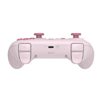 8Bitdo Ultimate C Bluetooth Controller for Switch with 6-axis Motion Control and Rumble Vibration (Pink)