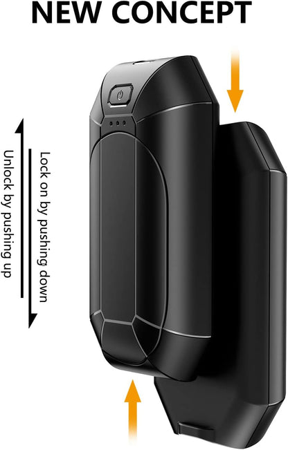 Hand Warmers Rechargeable, Dnaleao 2 Pack 4000mAh Electric Portable Pocket Heater, Heat Therapy Great for Outdoors, Hunting, Golf, Camping, Warm Gifts