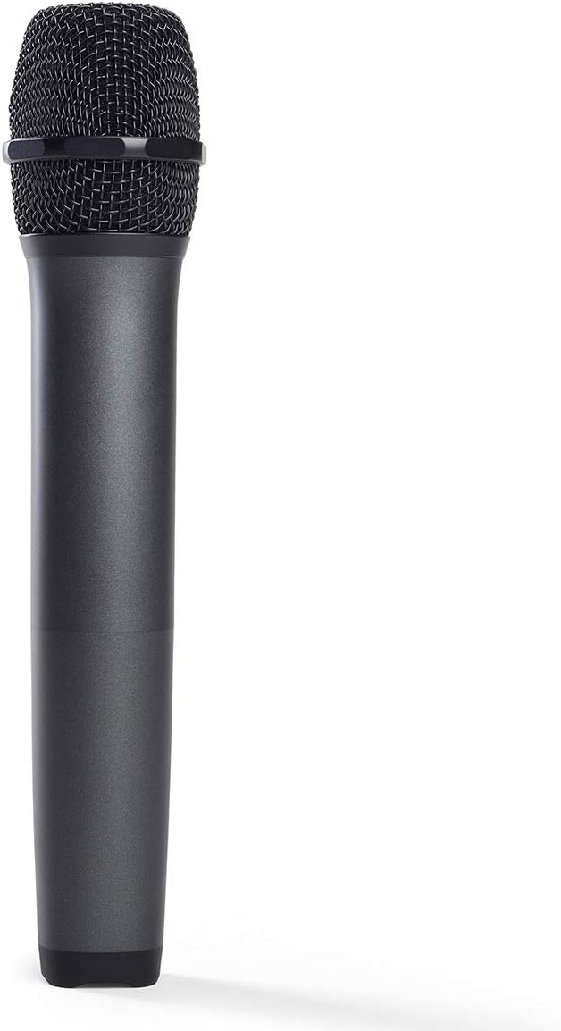 JBL Wireless Two Microphone System with Dual-Channel Receiver, Black