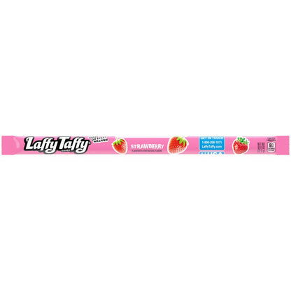 Laffy Taffy Rope Candy, Strawberry Flavor, 0.81 Ounce Ropes (Pack of 24)