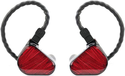 Fanmusic TRUTHEAR x Crinacle Zero:RED Dual Dynamic Drivers in Ear Headphone with 0.78 2Pin Cable