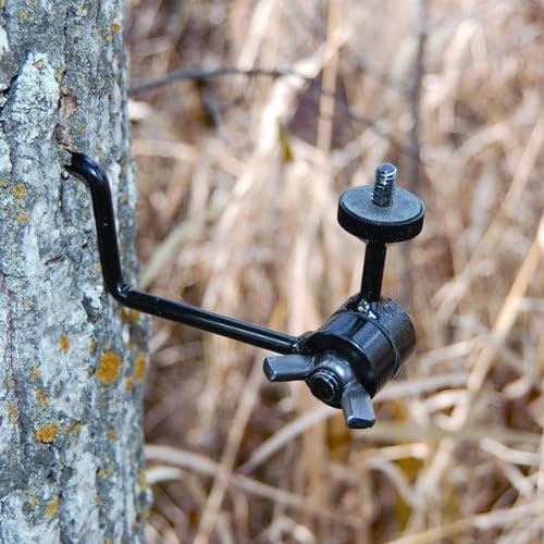 HME Economy Trail Camera Holder with 360-Degree Camera Head Compact Sturdy Design Easy Installation Versatile Compatibility