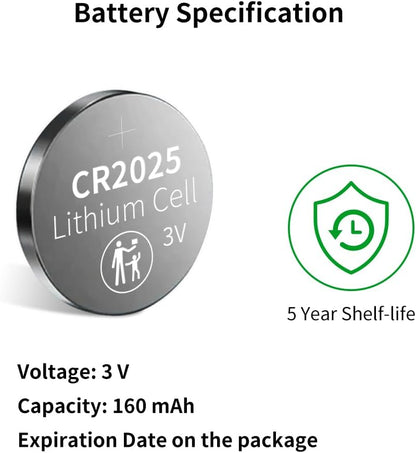 CZQQ CR2025 Battery (10 pcs)