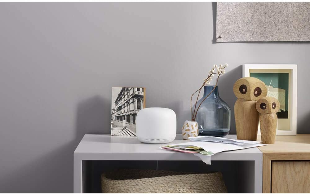 Google Nest Wifi - AC2200 - Mesh WiFi System - Wifi Router - 2200 Sq Ft Coverage - 1 pack