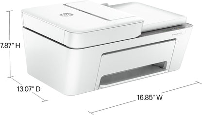 HP DeskJet 4255e Wireless All-in-One Color Inkjet Printer, Scanner, Copier, Best-for-Home, 3 Months of Ink Included (588S6A)