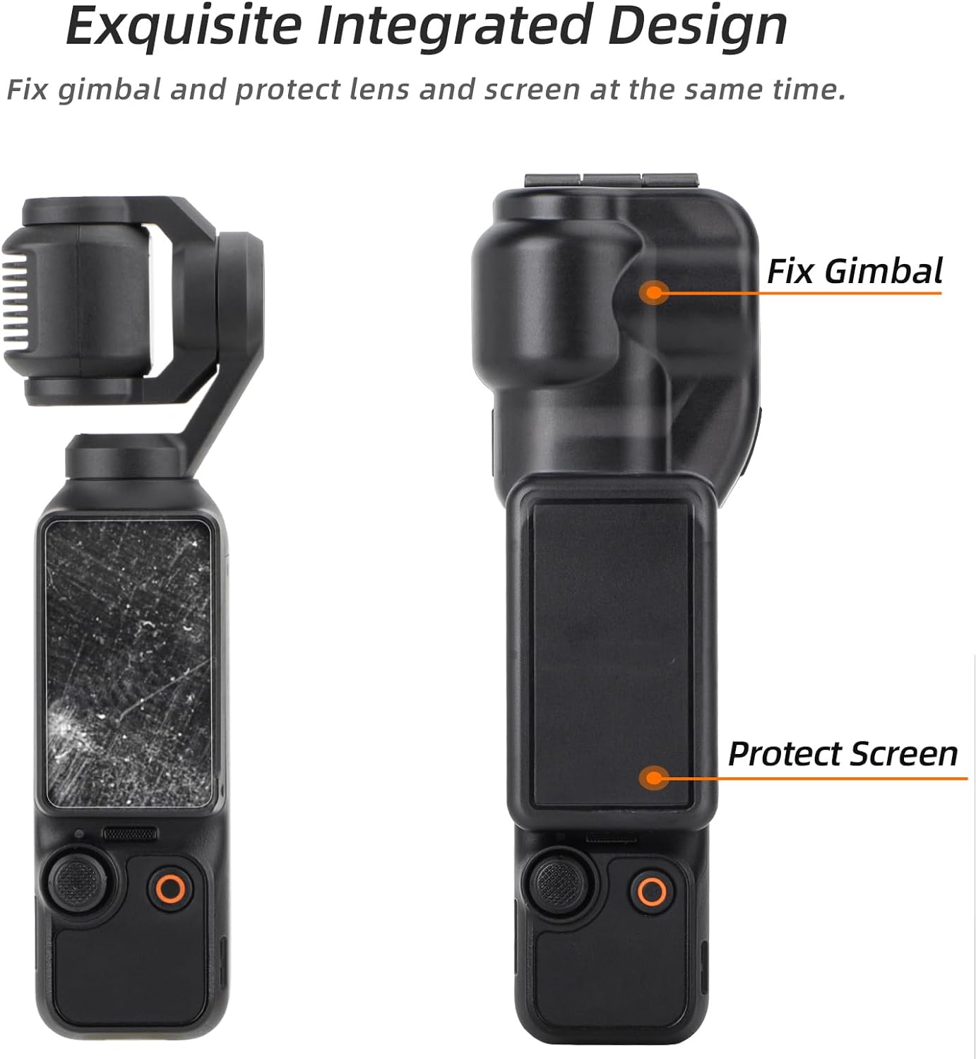 Gimbal Cover Camera Lens Protector Cap for DJI Osmo Pocket 3 Handheld Camera Lens Screen Protector Guard Protection for Osmo Pocket 3 Accessories