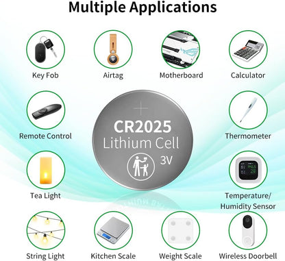 CZQQ CR2025 Battery (10 pcs)