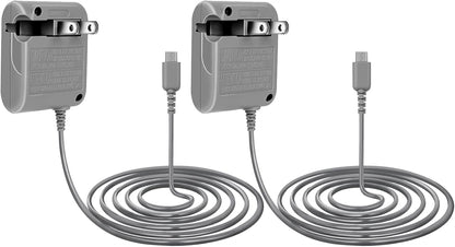 DS Lite Charger, DTOL DS Lite Charger Replacement for Nintendo DS Lite, AC Adapter Compatible with DS Charger (100-240v) 2 Pack
