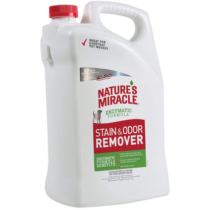 Nature's Miracle Stain and Odor Remover Dog, Odor Control Formula, Accushot Spray 1.33 Gal