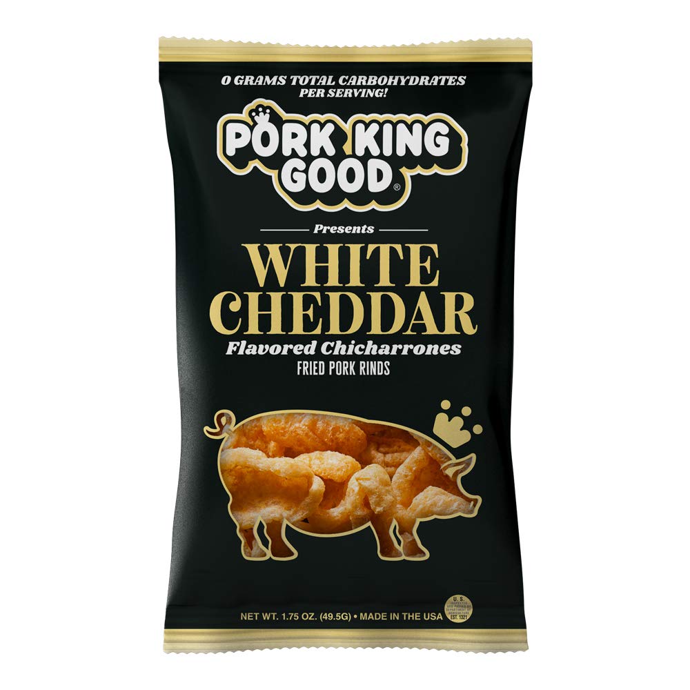 Pork King Good Pork Rinds Variety 6 Pack (Chicharrones) Keto Snacks