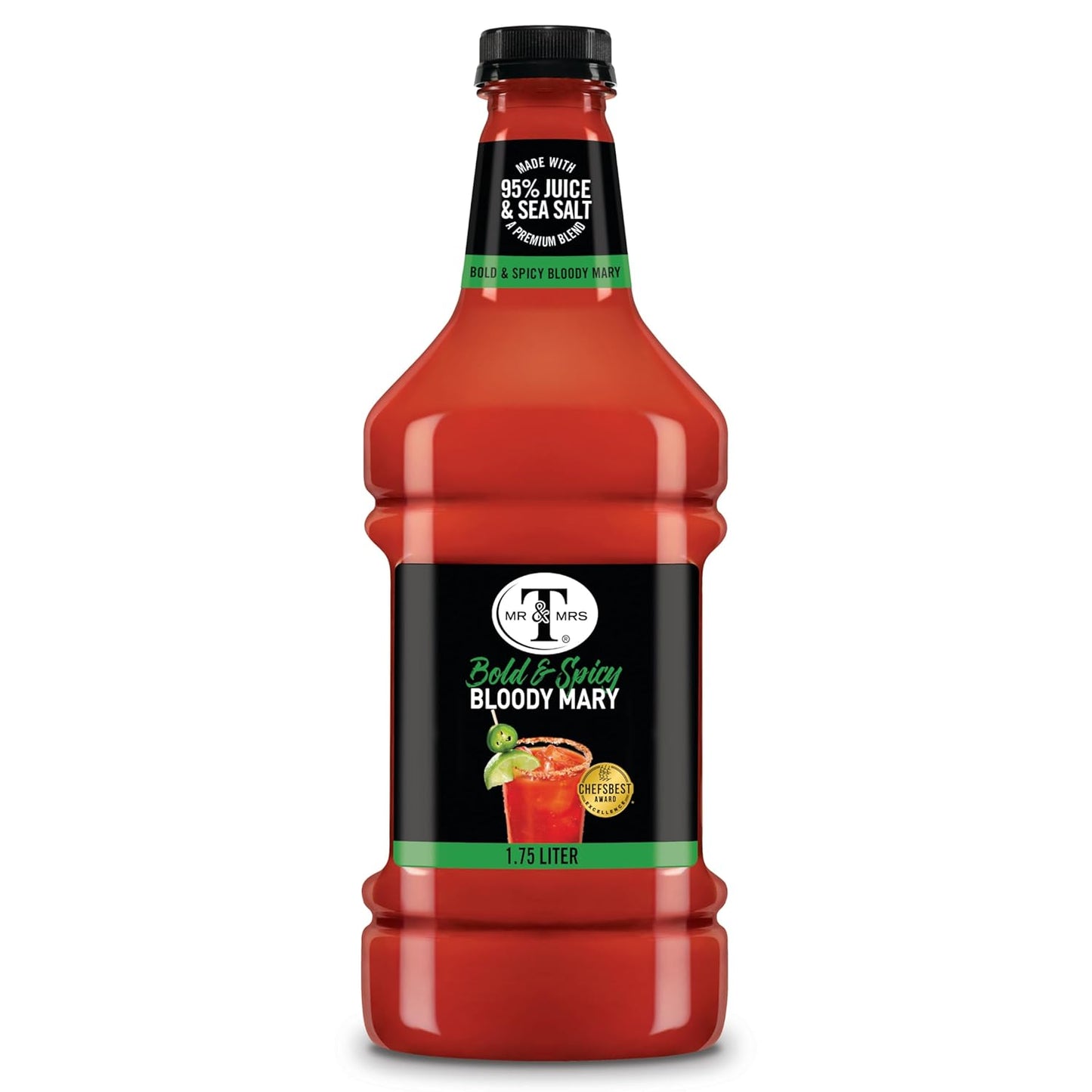Mr & Mrs T Bold & Spicy Bloody Mary Mix, 1.75 Liter Bottle