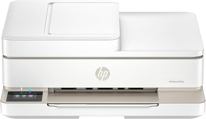 HP Envy 6555e Wireless All-in-One Color Inkjet Printer, Print, scan, Copy, Duplex Printing Best-for-Home, 3 Months of Ink Included (714N5A)