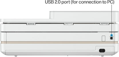 HP Envy 6555e Wireless All-in-One Color Inkjet Printer, Print, scan, Copy, Duplex Printing Best-for-Home, 3 Months of Ink Included (714N5A)
