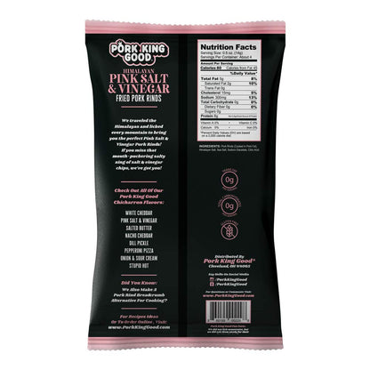 Pork King Good Pork Rinds Variety 6 Pack (Chicharrones) Keto Snacks