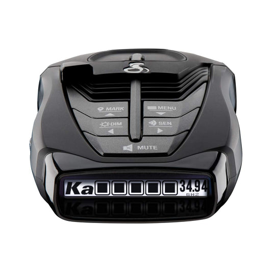 Cobra RAD 480i Laser Radar Detector – Long Range Detection, Bluetooth, Drive Smarter® App, LaserEye Front and Rear Detection, Digital Signal Processing, Black