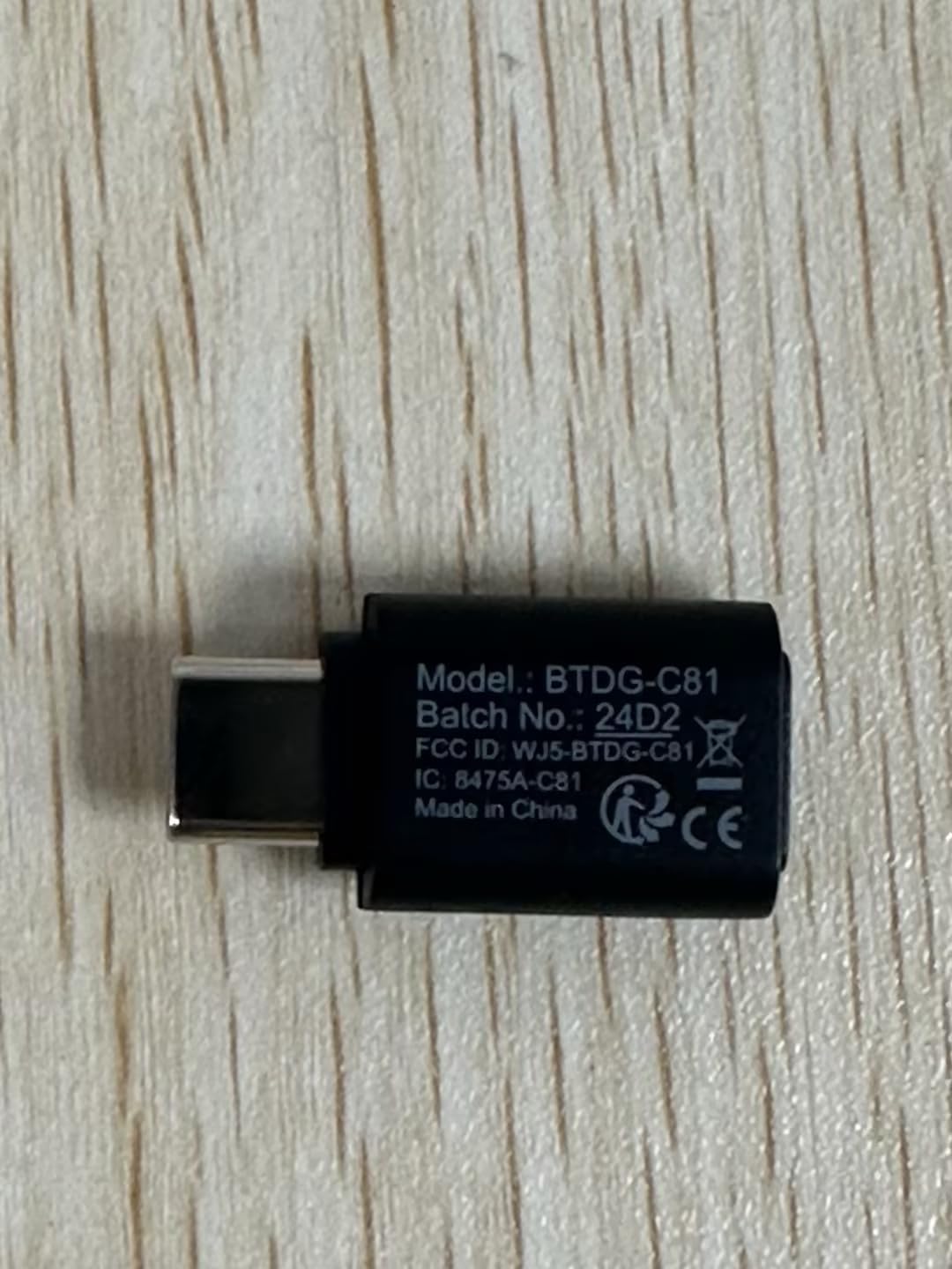 Avantree C81 USB-C Bluetooth Adapter for PS5 - Connect Headphones Wirelessly with aptX Low Latency Support and Included Mini Mic