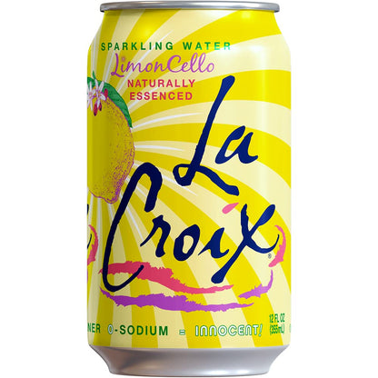 LaCroix Sparkling Water, LimonCello, 12 Fl Oz (pack of 12)
