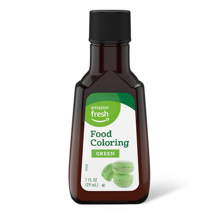 Amazon Fresh, Green Food Coloring, 1 Fl Oz (Previously Happy Belly, Packaging May Vary)