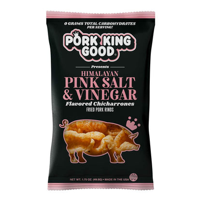 Pork King Good Pork Rinds Variety 6 Pack (Chicharrones) Keto Snacks