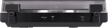 Audio-Technica AT-LP60X-BK Fully Automatic Belt-Drive Stereo Turntable, Black, Hi-Fi, 2 Speed, Dust Cover, Anti-Resonance, Die-Cast Aluminum Platter