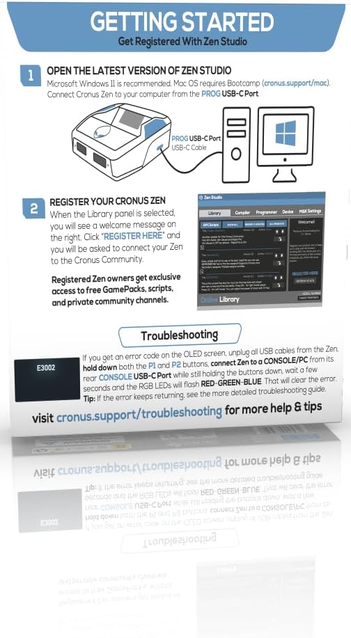 Cronus Zen Controller Emulator for Xbox, PlayStation, Nintendo and PC (CM00053)