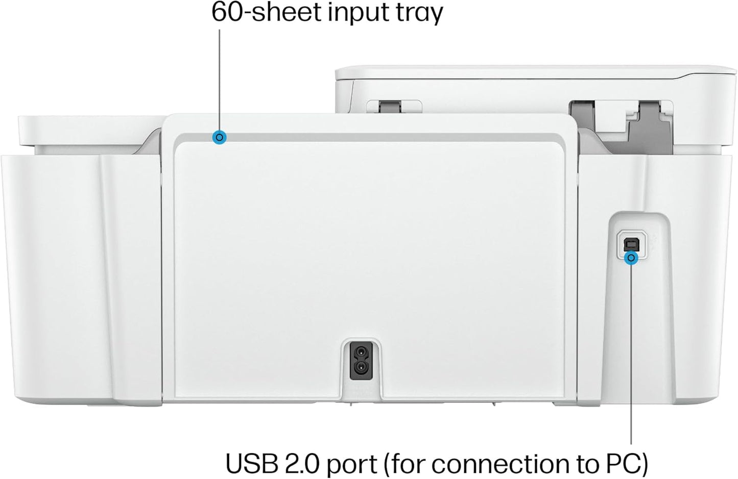 HP DeskJet 4255e Wireless All-in-One Color Inkjet Printer, Scanner, Copier, Best-for-Home, 3 Months of Ink Included (588S6A)