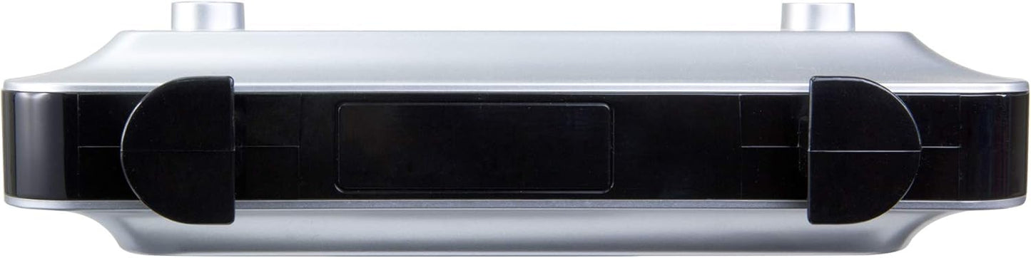 iLive Bluetooth Under Cabinet Radio (FM) CD and MP3 player, USB, AUX in, Wireless Music System with Kitchen Timer, Digital Clock, with Remote Control IKBC384SMP3U