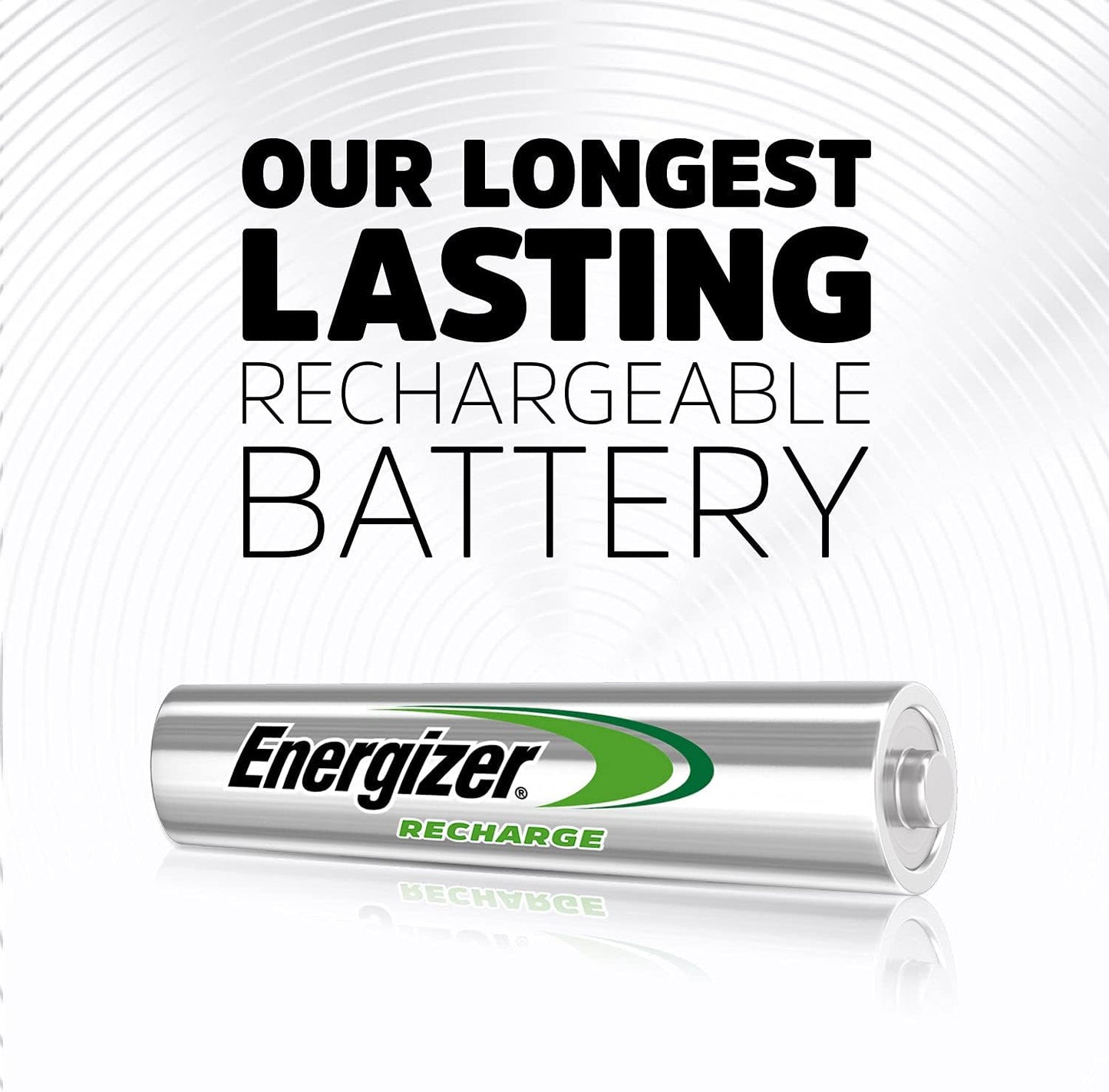Energizer AAA Batteries, Pre-Charged Triple A Rechargeable Batteries, 2 Count