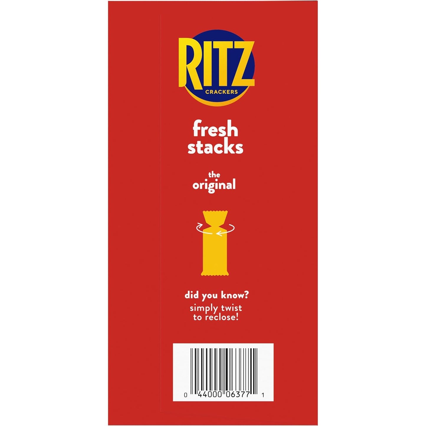 RITZ Fresh Stacks Original Crackers, Party Size, Christmas Crackers, Holiday Crackers, 23.7 oz (16 Stacks)