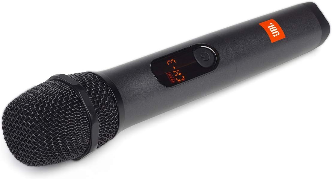 JBL Wireless Two Microphone System with Dual-Channel Receiver, Black